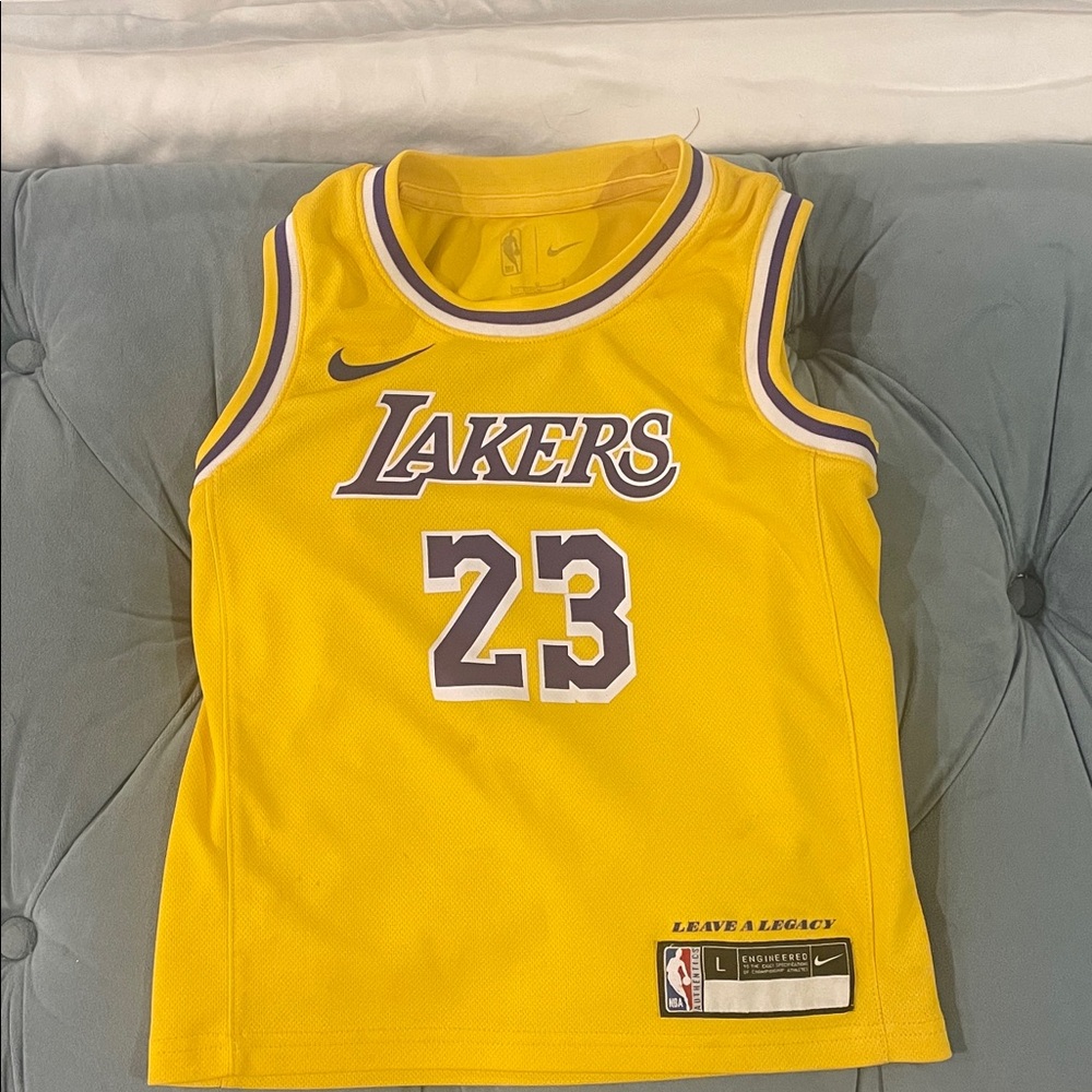 Nike Kids LeBron James Lakers Jersey